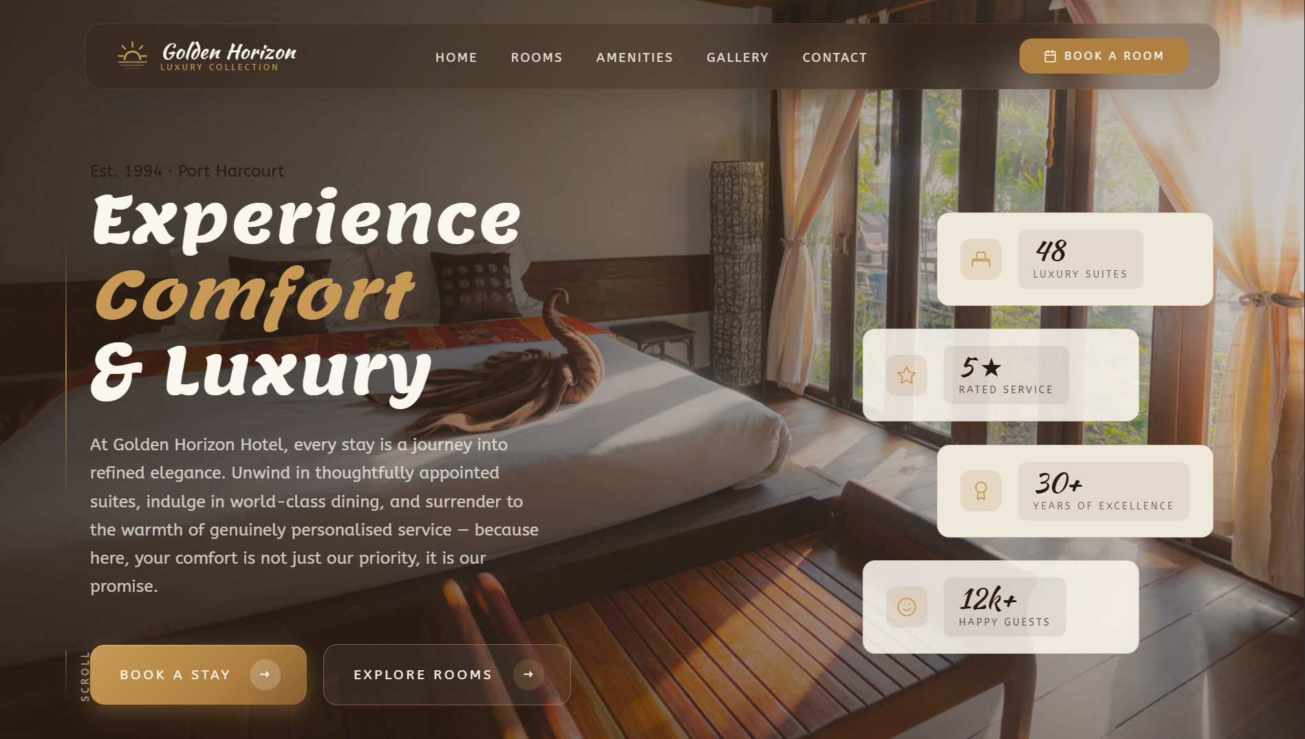 Hotel Booking Site